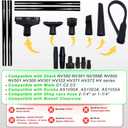 Household Cleaning Kit Attachments Vacuum Cleaner Accessories Universal Vacuum Hose Adapters Flexible Crevice Tool for Dryer Lint Vent Trap Cleaner
