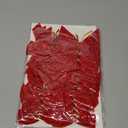 Utehilly 24 Pcs Red Small Velvet Christmas Bows for Christmas Tree, Wreath, Gift Wrapping, Crafts, Wedding, Party, Twist Tie Bows for Treat Bag Bakery Candy Bags, Home Decor 1" W,3.5 x 3.5 inch