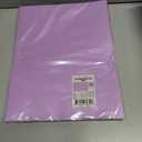 2 x Youngever 6 Pack Heavy Duty Plastic Two Pocket Folders, Heavy Duty Plastic 2 Pocket Folder (Mauve)