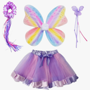 Danballto Fairy Costume for Little Girls Sofia Princess Tutu Costume Birthday Christmas Party Halloween Cosplay Fancy Dress Up Outfits