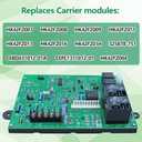 ICM282A Furnace Control Board Module Compatible with Carrier HK42FZ013, HK42FZ004, HK42FZ007, HK42FZ008, HK42FZ009, HK42FZ011, HK42FZ016, HK42FZ034, 325878-751 Series Control Board