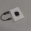 2-in-1 Wireless CarPlay & Android Auto Adapter, Plug & Play CarPlay Dongle Converts Wired to Wireless, Fast Auto-Connect, No Delay, Compact Design for iPhone & Android with USB/USB-C Port(Black)