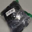 SCOMCHIC Women Plus Size Casual Sleeveless Striped Tank Midi Dress Halter Neck Bodycon Tie Waist T Shirt Summer Dresses, Medium, Black