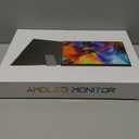 Portable Monitor 16 Inch 1080P USB-C HDMI Ultra-Slim Travel Monitor with Kickstand, Compatible with Xbox, Laptop, PC, Mac Phone, PS, Switch IPS Ultra-Thin Zero Frame Gaming Monitor 