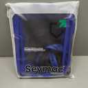 SEYMAC Case for iPad Pro 11 Case 4th/ 3rd/ 2nd/ 1st Gen (2022/2021/2020/2018), Full-Body Shockproof Protective Case with Screen Protector, 360 Rotating Stand and Hand/Shoulder Strap, Blue