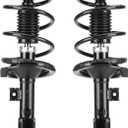 Front Quick Struts Shocks w/Coil Springs for Mitsubishi Lancer ONLY (DE, ES) 2008 2009 2010 2011, Strut Shock Absorbers Assembly Replace 172355 172356
