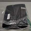 Back Seat Cover - 900D Oxford Waterproof Car Seat Protector, Fits Cars/SUVs/Trucks, Split Bench, Non-Slip, Dog/Kid Proof, Easy Clean(Black) (Medium-54"W)