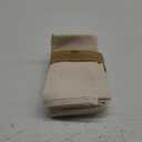 Ivory lace Cotton Linen 85% Cotton 15% Linen 12 pcs Set size-12x12 inches Dinner Napkins Everyday Use Premium Quality Over Sized Cloth Napkins Hemmed Ultra Soft Durable Hotel Quality