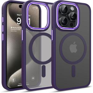 Hitaoyou for iPhone 14 Pro Case,iPhone 14 Pro Phone Magnetic Case [Compatible with MagSafe] Translucent Matte Shockproof Women Men Girl Protective Case Cover for iPhone 14 Pro 6.1"