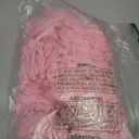 WYFMYD Pink Chair Sashes for Wedding 50 Pack Spandex Pink Sashes for Chairs Covers Stretch Chair Sashes Band with Heart Buckle Slider Wedding Sashes Bows for Banquet Party Decorations