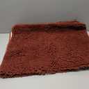 2'x3' Chenille Bath Mat – Non-Slip with Backing Bath Rug Ultra-Absorbent and Machine Washable Bathroom Mat Quick-Dry Design. Ideal for Bathroom and Tub Areas