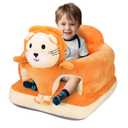 KAKIBLIN Baby Sit Up Chair Support Sofa,Sit Me Up Floor Seat for Baby,Soft Plush Cartoon Animals Learning to Sitting Chair Seats for 3-24 Month Girls and Boys,PP Cotton Full Filling