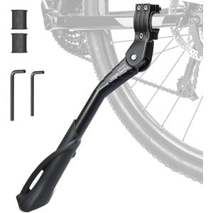 Aluminum alloy bicycle stand, adjustable bicycle stand, adjustable, rear/center mounted, road mountain bike rear stand, suitable for 24-29 inch adult bicycles.