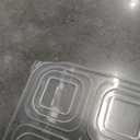 4 Pack Snack Containers, 4 Compartments Bento Snack Box, Reusable Meal Prep Lunch Containers for Kids Adults, Divided Food Storage Containers for School Work Travel