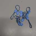 Paracord Planet Zipper Pulls Combinations Choose from 5, 10 and 20 Pack Sizes (Blue Snake/Blue, 10 Pack)