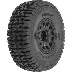 Pro-line Racing Mirage TT 2.2"/3.0" Belted SC Tires Mounted on Raid Black 6x30 Removable Hex 12mm & 14mm Wheels 2 PRO1024811