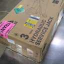 Jack Boss Floor Jack 3 Ton Capacity Fast Lift Service Jack Steel Heavy Duty Hydraulic Car Jack (Red)