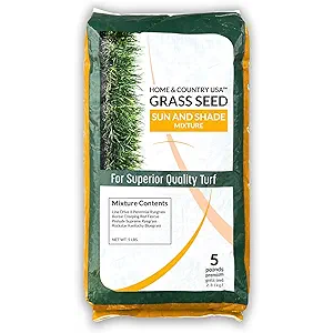 Sun and Shade Lawn Repair Seed - 5 Lb