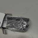 goldenwarm 3 Pack 304 Stainless Steel Door Hinges, Matte Black Non Removable Pin Heavy Duty Ball Bearing Door Hinges 3.5 Inch, Commercial and Residential Door Hardware, with 1/4 Inch Radius