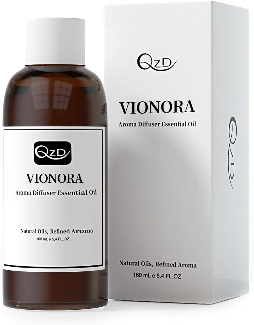 VIONORA Aroma Oil  160ML Bold Citrus & Floral Diffuser Refill, Long-Lasting Essential Oil with Patchouli & Tonka Depth for Cold Air Diffuser, Ideal for Home & Commercial Spaces (5.4 Fl Oz (Pack of 1))