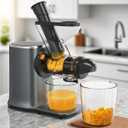 Silonn Slow Juicer, Cold Press Juicer Machines with Soft & Hard Modes, High Juice Yield Masticating juicer for Fruits & Vegetables with Reverse Function