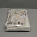 OWENIE Bob Linen Curtains 90 Inches Long 2 Panels Set for Living Room Bedroom, Light Filtering Faux Linen Textured Bedroom Curtains Drapes, Farmhouse Dual Rod Pocket, 40Wx90L Inch, Linen