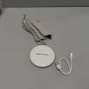 Compact Mirror with LED Light,1x/10x Magnifying Rechargeable Mirror,3.5in, Dimmable Travel Mirror for Purse,Pocket,Handheld 2-Sided Makeup Mirror (White)