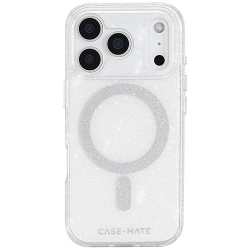 Case-Mate iPhone 17 Pro Case [Compatible with MagSafe] - Stylish Sparkly Phone Case with 12ft Drop Protection - Premium Magnetic Cover for iPhone 17 Pro - Twinkle Stardust