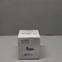 Irenare 2 Pcs Ceramic Spoon Rest for Stove Top 3.74 x 3.54 Inch Porcelain Spoon Holder Utensil Rest Dishwasher Safe Cradle for Home Kitchen Accessories (Black Edge)