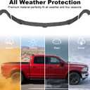 Hood Deflector Protector Fit for 2019-2026 Dodge RAM 1500 Accessories TPE Hood Protector Bug Deflector Shield Replacement for Ram Truck Accessories