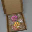 4pcs Taba Squishy Paw, Cute Cat Paw Squishy Squeeze Toys, 2.75in Glitter Fruit Cat Paw Squishy Sensory Fidget Stress Relief Toys for Party Favors