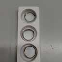 3 Pack Ring Cover Compatible with Oura Ring Gen 4/Oura Ring Gen 3 Horizon/Heritage, Upgraded Anti-Scratch TPU Ring Protector for Men Women, NOT for Oura Ring 4 Ceramic (Size 7) (Silver+RoseGold+RosePink)