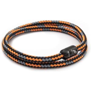 Wind Passion Durable Rope Cord Cuff Bracelet with Magnetic Clasp for Men Women