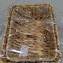 Small Wicker Baskets for Organizing 2 Pack, Hand Woven Baskets for Storage, Towels and Toilet Paper Organization, Woven Gift Basket,Countertop Baskets Set for Organizing