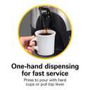 Hamilton Beach Commercial 40 Cup Stainless Steel Coffee Urn Double Wall, 120V, NSF Certified (HCU040S)