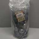 Sea Team 60mm/ 2.36" Delicate Contrast Color Theme Painting & Glittering Christmas Tree Pendants Decorative Hanging Christmas Baubles Balls Ornaments Set - (Stone Blue & Silver Grey), Pack of 30