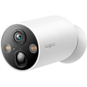 Tapo MagCam 2K+ - 2026 Wirecutter Best Outdoor Security Camera & PCMag Editors' Choice, Wireless Battery Power, Magnetic Mount, Subscription-Free SD Storage or optional Cloud, Person/Vehicle Detection (1-Pack, White)