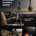 8 x LISEN Upgraded Version Cup Phone Holder for Car 360 Adjustable Long Neck Car Phone Mount Golf Cart Phone Holder, Truck Jeep Accessories for iPhone 17Pro Max Google and All Phones, Blue Kits