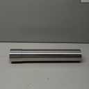 3 Inch Exhaust Pipe, T304 Stainless Steel (SS Tubo), Flared & Slotted End, Polished Finish, 17.3 Length, 3 OD-to-ID Adapter, Thickened Wall Straight Tubing for Car Truck Exhaust System