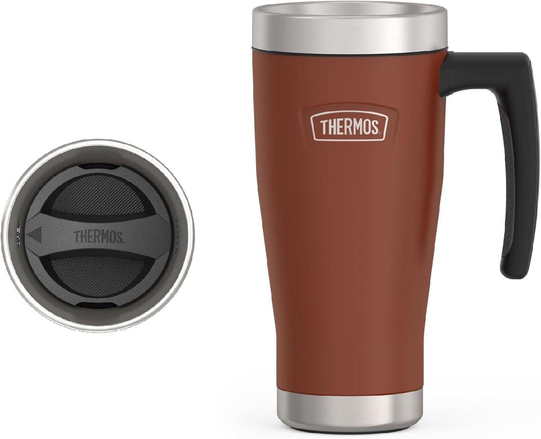 THERMOS ICON SERIES, Stainless Steel Mug, Saddle, 16 oz