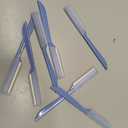 Women's Facial Razor Eyebrow Shaver Razor Brow Shaper Eyebrow Trimmer Dermaplaner Shaping Tool with Cover (Blue)