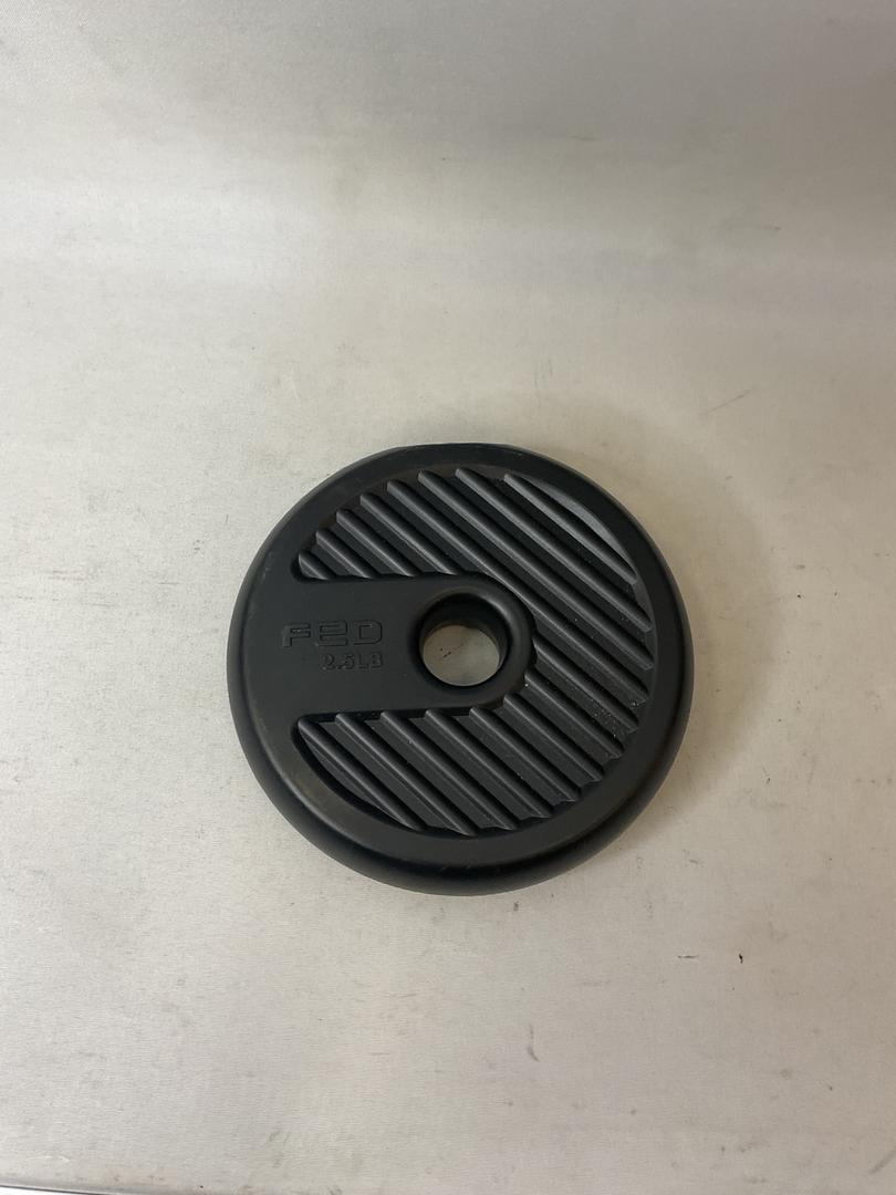 FED 2.5 lb pack of two 3/4 hole weights