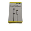ACX USB C TO 3,5MM CABLE 6FT BK