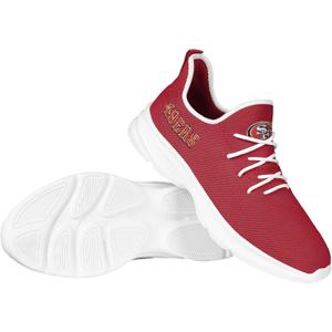 FOCO Mens NFL Team Logo Athletic Shoes Sneakers (9, San Francisco 49ers)
