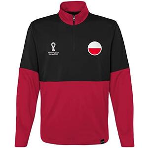 Outerstuff Men's FIFA World Cup Country 1/4 Zip Top, Small