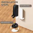 Mechanical Door Stoppers with Hydraulically WYGWP Windproof Heavy Duty Stop Holder Height Adjustable for Offices Home (Black)