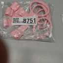 DECHOUS 4Pcs Playpen Pull Up Rings: Pink Baby Pull Up Rings for Play Pen - Walking Exercises Assistant Stand Up Handle for Toddler Practice Gifts