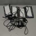 4 Pack 50W Black Light, LED Blacklight Flood Light with US Plug and Switch, Black Lights for Glow Party,Halloween,Body Painting,Birthday Party,Fluorescent Painting and Fluorescent Tapestry