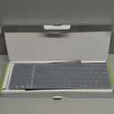 seenda Bluetooth Keyboard and Mouse Combo for Mac, SKM64-2 Rechargeable Slim Wireless Keyboard Mouse Compact, 3 Multi-Device Connection, Compatible for Mac, MacBook Pro/Air, iPad, Black Gray