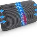 HIGOGOGO Lumbar Support Pillow for Recliner Chair/Accent Chair/Couch, Memory Foam Back Support Cushion for Elderly, Recliner Cushions for Back Rest, Pain Relief, Reading, Washable Cover, Dark Grey (Large)